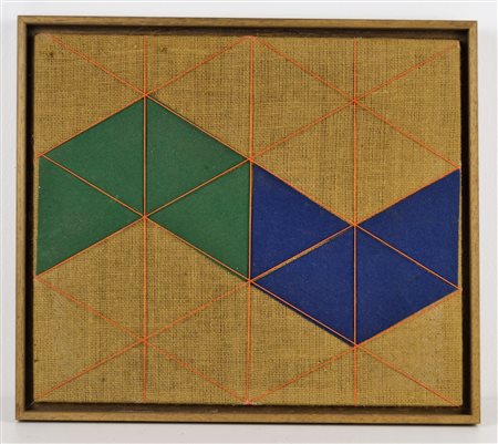 FANNA RONCORONI MARIA PIA (n. 1925) Senza titolo. 1975. Tecnica mista su tela...