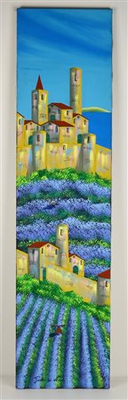 DA NORCIA PAOLO (n. 1953) Senza titolo. 2002. Olio su tela . Cm 120,00 x...