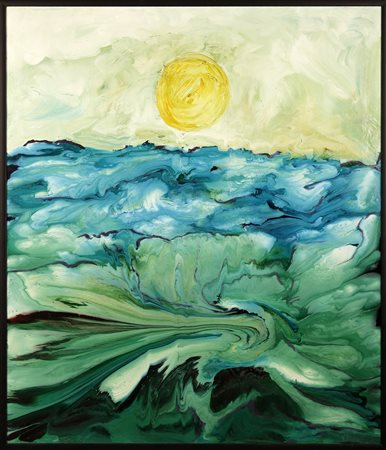 CHIEPPA FRANCESCO (n. 1955) Senza titolo. 2003. Olio su tela . Cm 100,00 x...