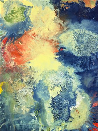 AZZI EMMA Lacerata. Olii su tela. Cm 60,00 x 80,00. Certificato di garanzia...