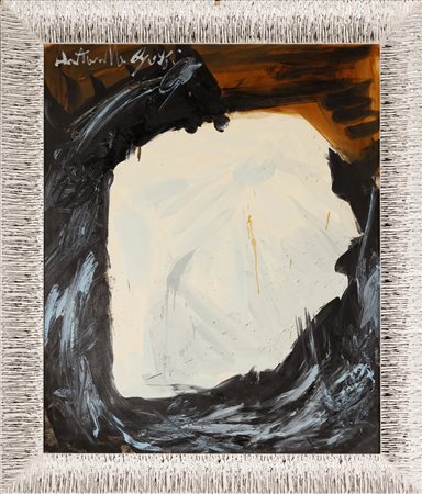 CAPOZZI ANTONELLO (n. 1972) Senza titolo. Olio su tela . Cm 80,00 x 100,00....