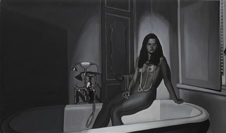 PIROVANO ANNALISA Susanna. 2012. Olio su tela . Cm 190,00 x 120,00. Al retro...