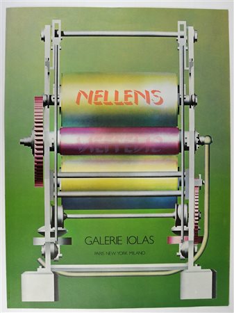 NON IDENTIFICATO AUTORE Senza titolo. Poster. Cm 59,00 x 79,50. NON...