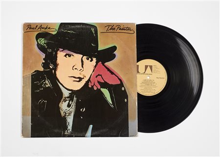 WARHOL ANDY (1928 - 1987) Paul Anka - The painter. 1976. Vinile. Cm 32,00 x...