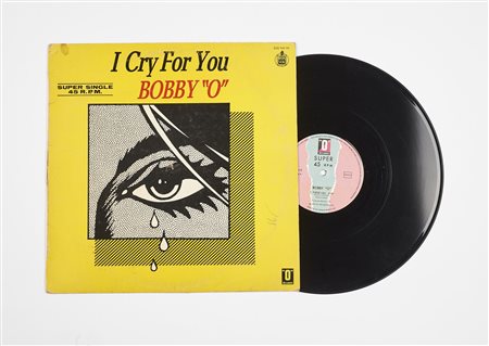 LICHTENSTEIN ROY (1923 - 1997) I cry for you "Bobby 0". Vinile. Cm 32,00 x...