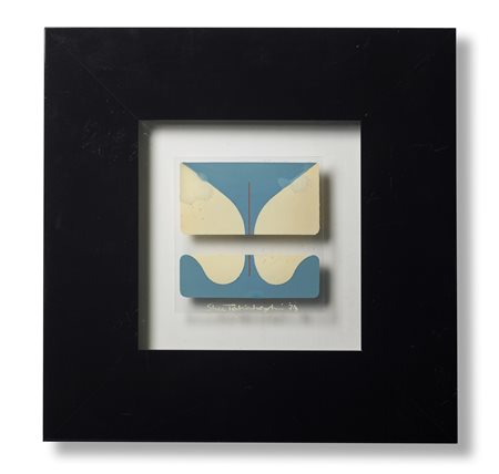 SHU TAKAHASHI (1930 - 1987) Senza titolo. 1974. Tecnica mista su PVC. Cm...