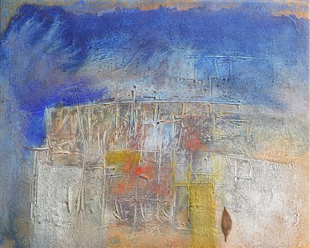 NUCARA RENZO (n. 1955) Natura ritrovata. . 2003. Resine, pigmenti. Cm 50,00 x...