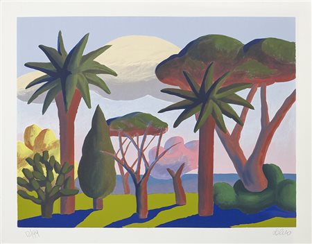 Salvo 1947 - 2015 Primavera, 2000 Litografia H70 x L90 cm (27.56 x 35.43 in....