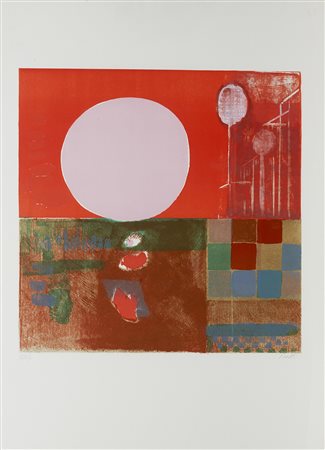 Bruno Saetti 1902 - 1984 Senza titolo Litografia H70 x L50 cm (27.56 x 19.69...