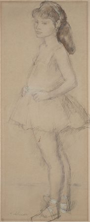 Aldo Salvadori 1905 - 2002 Ballerina, 1950 ca. Matita e acquerello su carta...