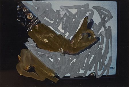 Mario Schifano 1934 - 1998 Senza titolo, 1990-1997 Tecnica mista su...