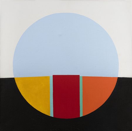 Eugenio Carmi 1920 - 2016 Segnalare con giallo, 1989 Acrilico su tela H40 x...