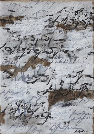 Alfredo Rapetti Mogol 1961 Senza titolo, 2008 Tecnica mista su tela H100 x...