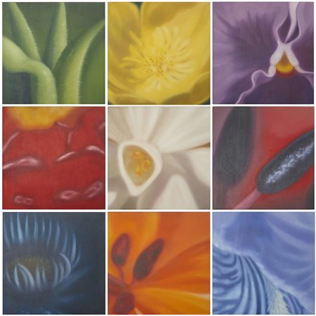 Dany Vescovi 1969 Senza titolo, 1997 Olio su tela riportato su tavola H126 x...