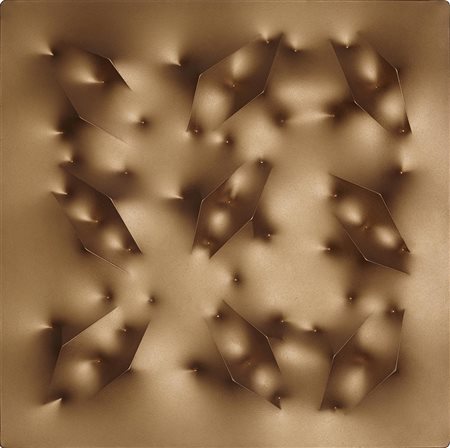 Giuseppe Amadio 1944 Gimoa, 2012 Tela estroflessa e acrilico H100 x L100 cm...