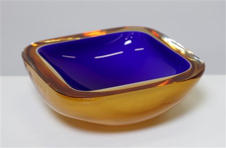 BARBINI ALFREDO (1912 - 2007) Ciotola. Vetro di Murano. Cm 23,00 x 8,50 x...