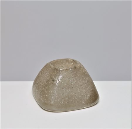 MANIFATTURA MURANO Vasetto. Vetro bulicante. Cm 9,50 x 6,00. Vasetto in vetro...