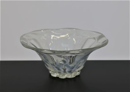 BAROVIER & TOSO Centrotavola. Vetro di Murano. Cm 23,00 x 10,50. Centrotavola...