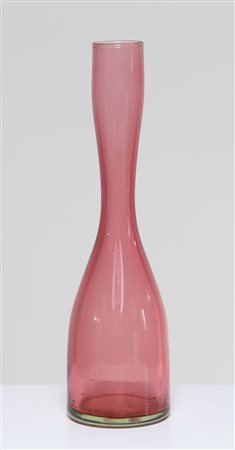 VETRERIE SEGUSO Vaso. Vetro di Murano. Cm 12,50 x 46,00 x 12,50. Vaso in...