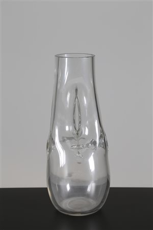 CENEDESE GINO Vaso . Vetro di Murano. Cm 14,50 x 35,00 x 14,50. Vetro...