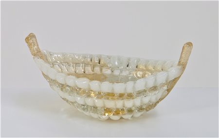 BAROVIER ERCOLE (1889 - 1974) Centrotavola. Vetro di Murano. Cm 28,50 x...