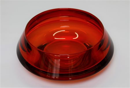 PINZONI MARIO (1927 - 1993) Ciotola. Vetro di Murano. Cm 30,00 x 11,50 x...