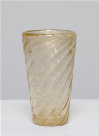 SEGUSO VETRI D'ARTE Vaso. Vetro di Murano. Cm 15,00 x 25,00. Vaso in vetro a...