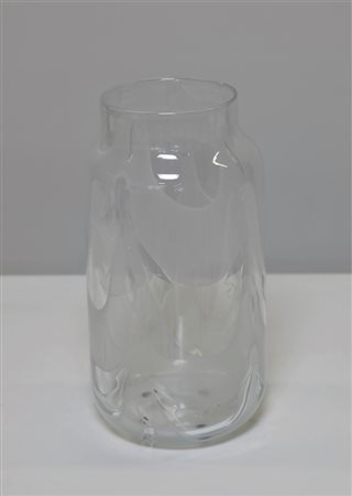 BAROVIER ERCOLE (1889 - 1974) Vaso . Vetro di Murano. Cm 15,00 x 28,00. Vaso...