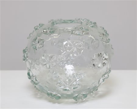 BAROVIER ERCOLE (1889 - 1974) Vaso. Vetro di Murano. Cm 33,00 x 25,00 x...