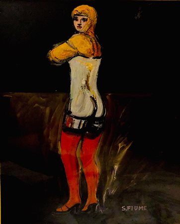 Salvatore Fiume, Ragazza Somala, 1978