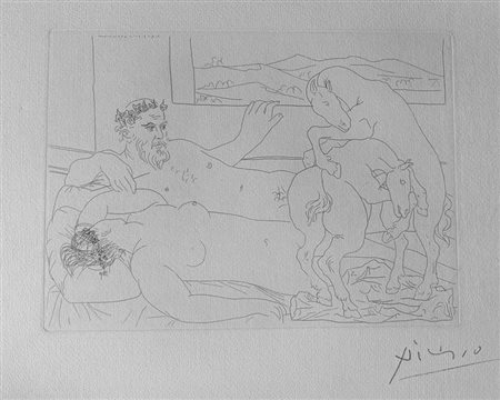 Pablo Picasso, Le repos du sculpteur III, 1933