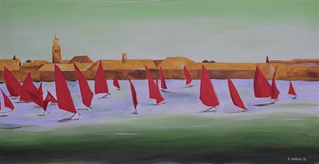 Manuel Santini, The Red Regatta, 2019