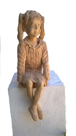 Antonio D'Abramo, Bambina seduta, 2005