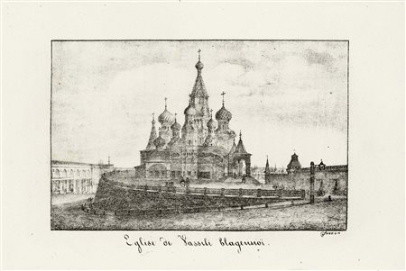 LAVEAU, Georges De (inizio XIX secolo) - Guide du voyageur à Moscou. Mosca: L'I