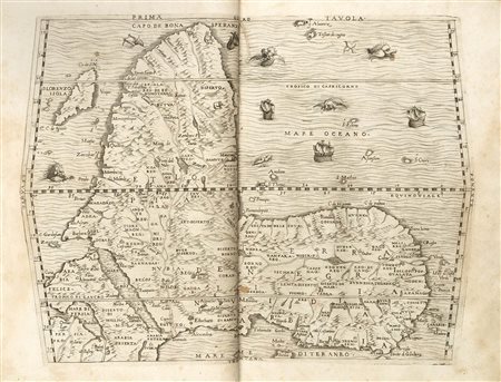 RAMUSIO Giovan Battista (1485-1557) - Delle navigationi et viaggi (volume primo