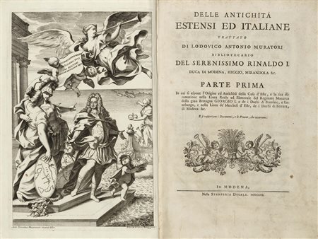 [MODENA] - MURATORI, Lodovico Antonio (1672-1750) - Delle antichità estensi ed