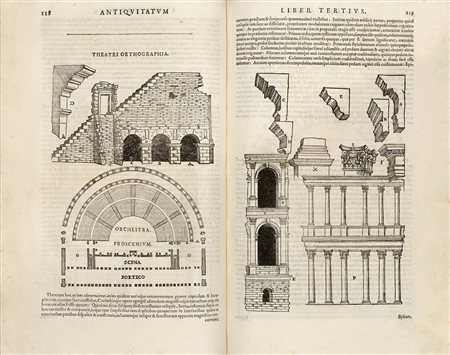SERLIO, Sebastiano (1475-1554) - De architectura libri quinque. Venezia: Franci
