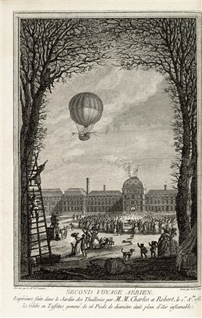 [AEROSTATICA] - SAINT-FOND, M. Faujas de (1743-1819) - Description des expérien