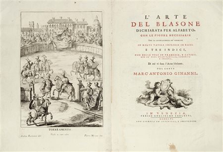 [ARALDICA] - GINANNI, Marco Antonio (1690-1770) - L’Arte del Blasone dichiarata