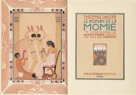 BARBIER, George (1882-1932) - GAUTIER, Theophile (1811-1872) - Le Roman de la M