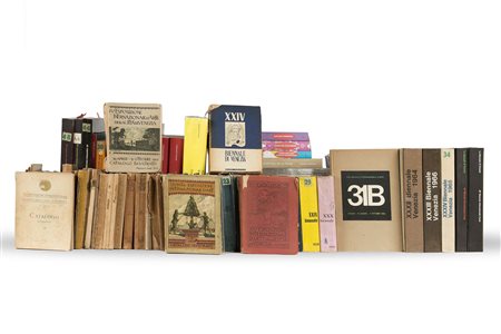 [BIENNALE D'ARTE DI VENEZIA] - Interessante e completa serie di cataloghi della