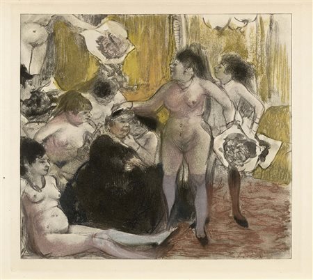DEGAS, Edgar (1834-1917) - Guy de MAUPASSANT (1850-1893) - La Maison Tellier la