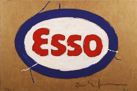 MARIO SCHIFANO Esso.  .