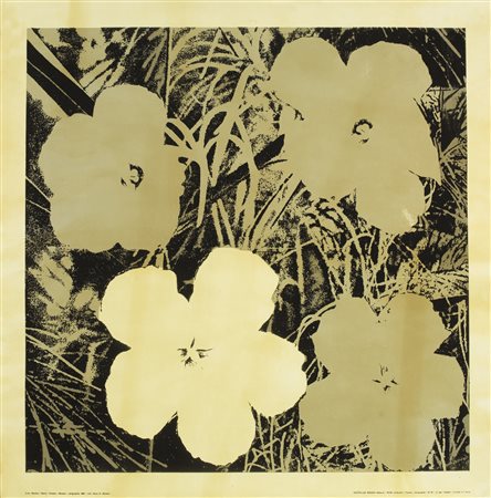 ANDY WARHOL Flower.