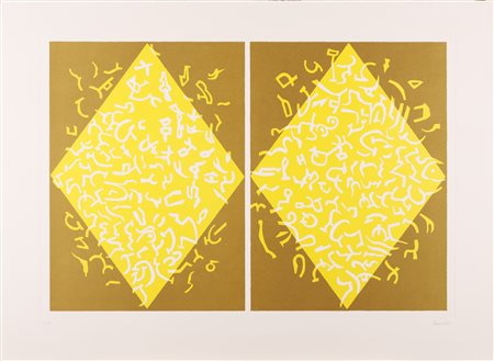 CARLA ACCARDI Composizione astratta.