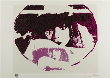 GIOSETTA (n.1932) FIORONI Doppio Liberty purple.