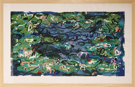 MARIO SCHIFANO Senza titolo. .