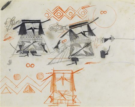 PINO PASCALI Tre moschettieri.