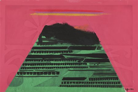 GIOVANNI REPOSSI Paesaggio bruciato.