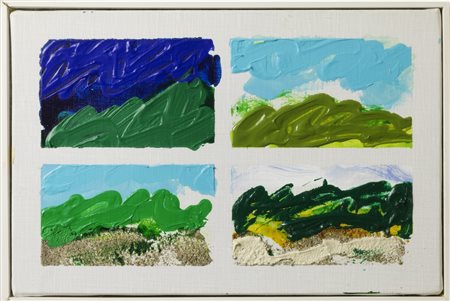 MARIO SCHIFANO Senza titolo.